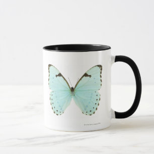 Weißer Schmetterling Tasse