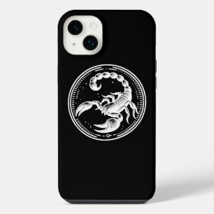 Weißer Skorpion Astrologie Sternzeichen Skorpion iPhone 14 Plus Hülle