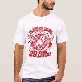 Weißer SOA Fighting Pegasus: 20 Jahre später T-Shirt