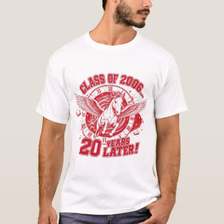 Weißer SOA Fighting Pegasus: 20 Jahre später T-Shirt