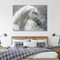 Weißer Stallion