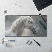 Weißer Stallion