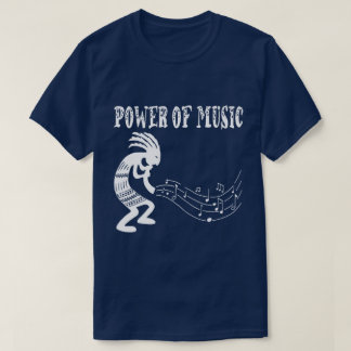 Weißer Stammesmusiker T-Shirt