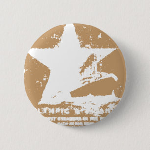Weißer Starr 2 Button