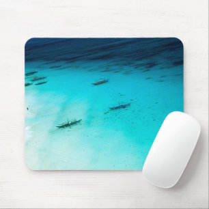 Weißer Strand Mousepad