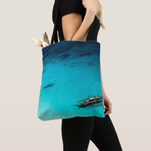 Weißer Strand Tasche