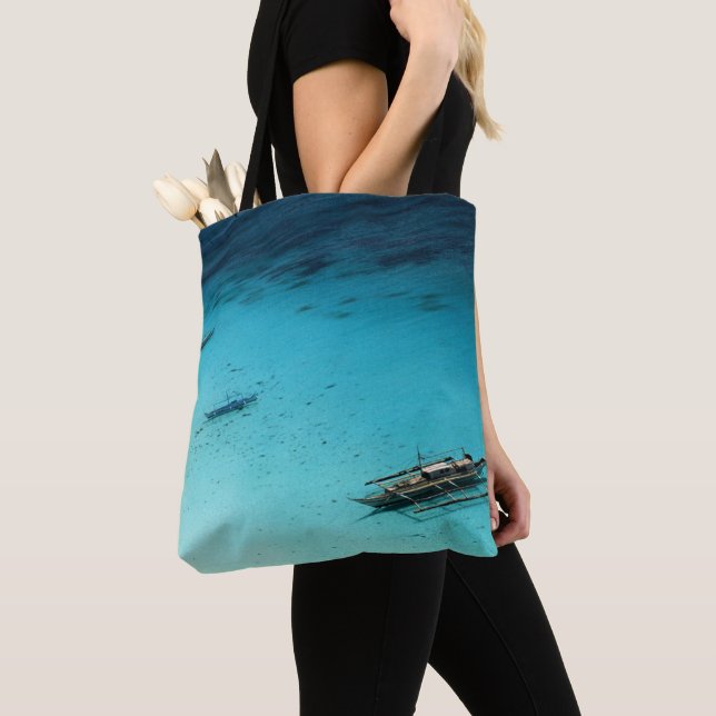 Weißer Strand Tasche (Von Nahem)