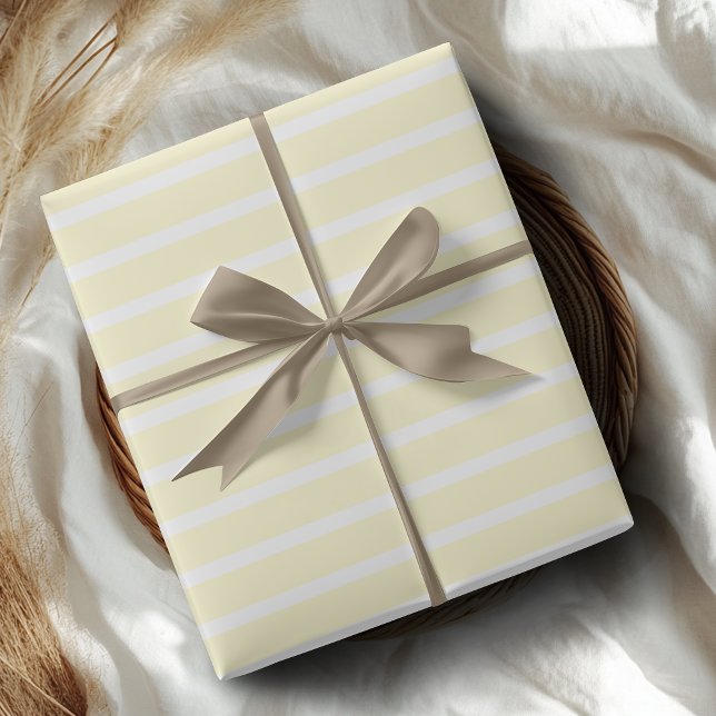 Weißer Streifen Geschenkpapier (Von Creator hochgeladen)