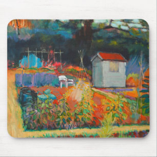 Weißer Stuhl Mousepad