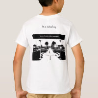 Weißer T - Shirt für einen Jungen