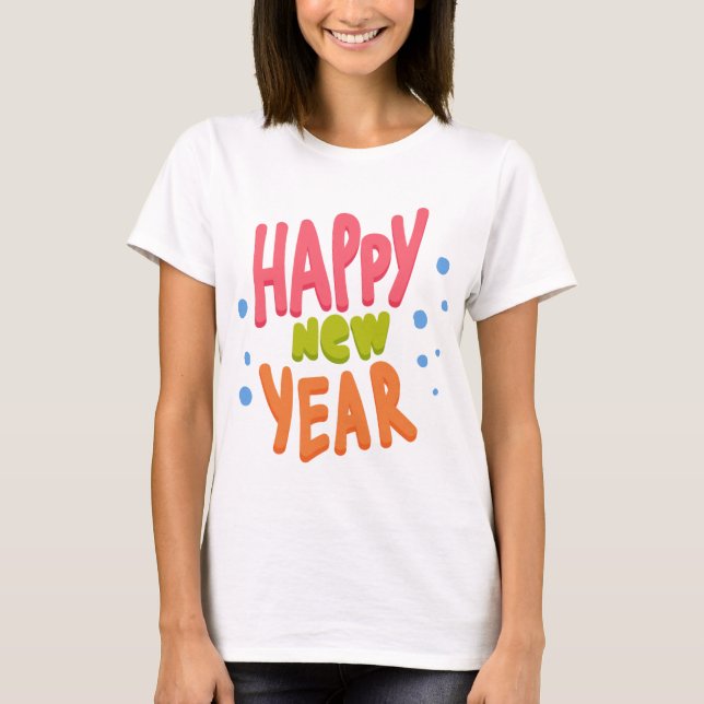 Weißer T - Shirt für Frauen (Vorderseite)