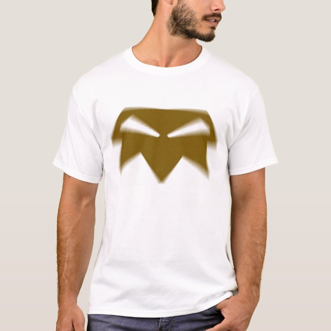 Weißer Tabard T-Shirt (Vorderseite)