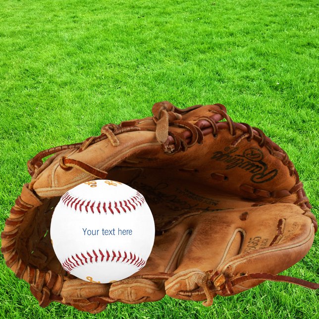 Weißer Text für das Firmenlogo Baseball (Von Creator hochgeladen)