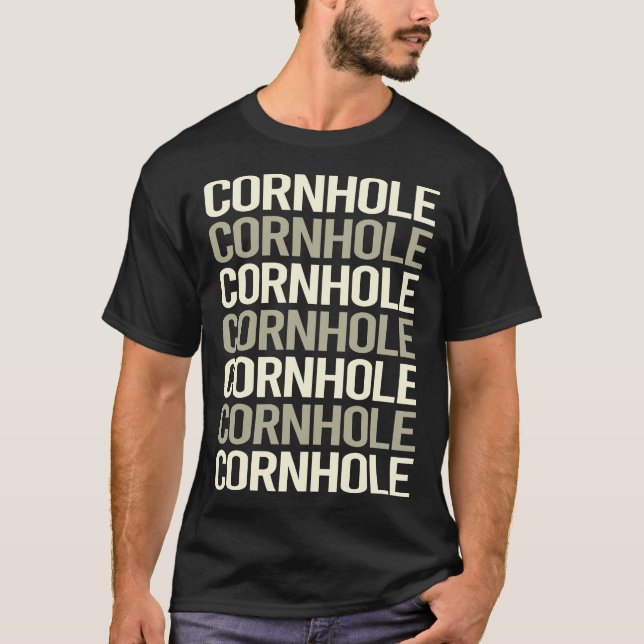 Weißer Text T-Shirt (Vorderseite)