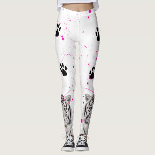 Weißer Tiger 2 Leggings
