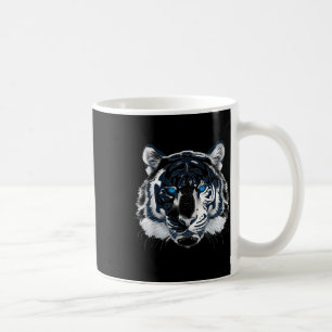 Weißer Tiger Blaue Augen Wildkatze Tier _1 Kaffeetasse