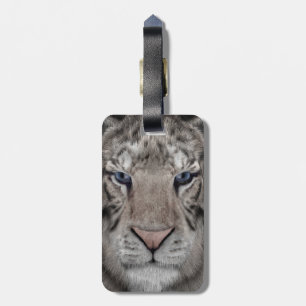Weißer Tiger Gepäckanhänger