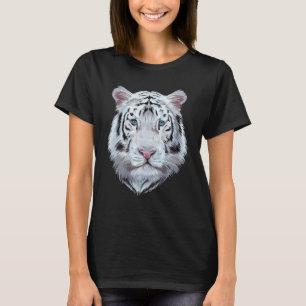 Weißer Tiger Großkatze T-Shirt