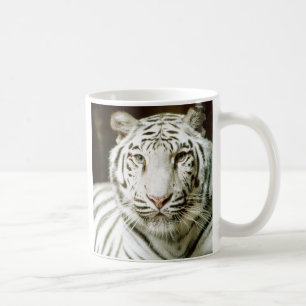 Weißer Tiger Kaffeetasse