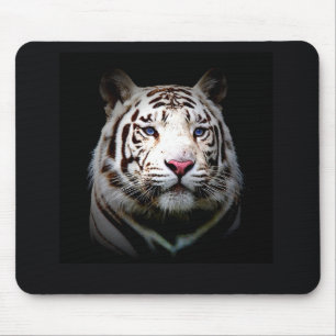 Weißer Tiger Mousepad