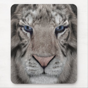 Weißer Tiger Mousepad