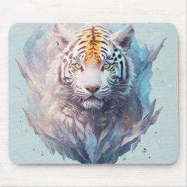 "Weißer Tiger" Mousepad
