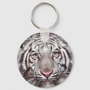 Weißer Tiger Schlüsselanhänger