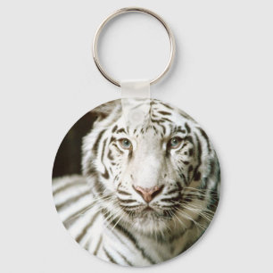 Weißer Tiger Schlüsselanhänger