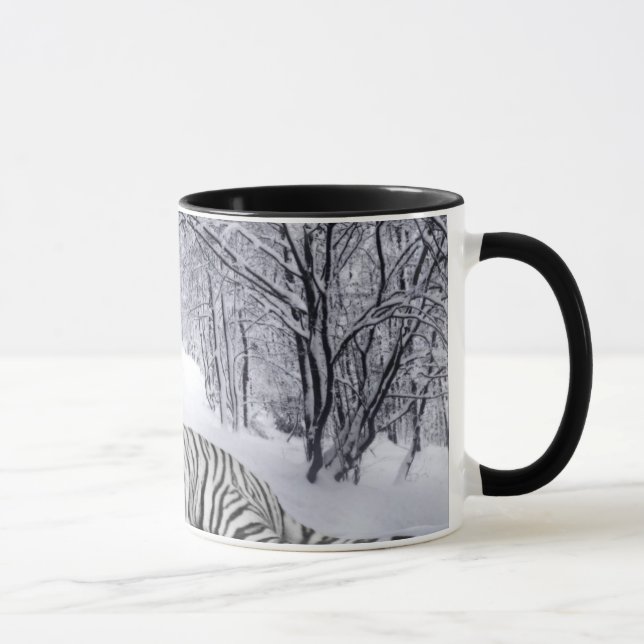 Weißer Tiger Tasse (Rechts)