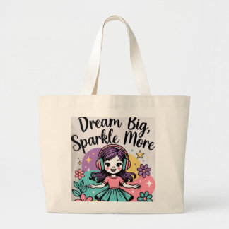 Weißer Tote Bag Jumbo Stoffbeutel