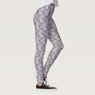 WEISSER WESTLICHER HIGHLAND TERRIER LEGGINGS