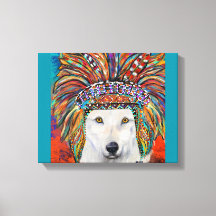 Weißer Wolf Kunst