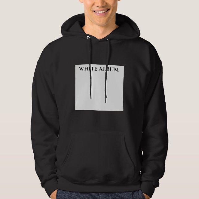 "Weißes Album" Männerhoodie Hoodie (Vorderseite)