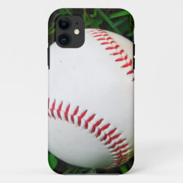Weißes Baseball mit rotem Stich Case-Mate iPhone Hülle