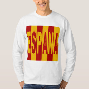 Weißes basisches T-Shirt ESPANA