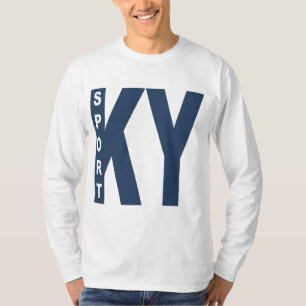 Weißes basisches T-Shirt KENTUCKY SPORT