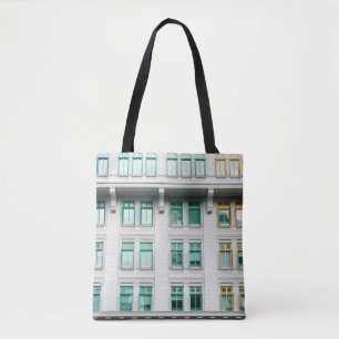 WEIßES BETONGEBÄUDE-3 TASCHE