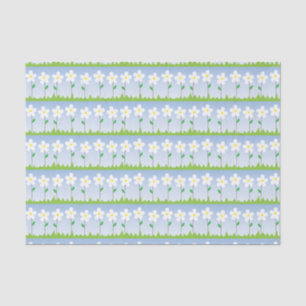 Weißes Blumen-Seidenpapier Seidenpapier