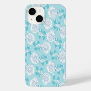 Weißes Dianthus-Nelken Case-Mate iPhone 14 Hülle