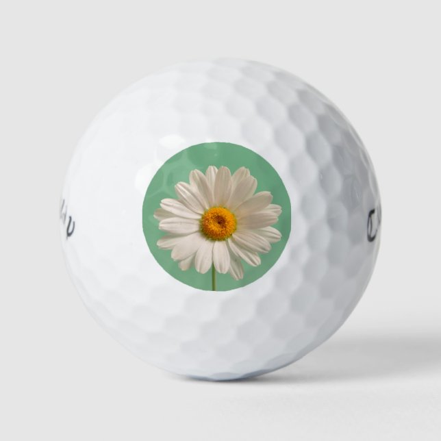 Weißes Disma Golfball (Vorderseite)