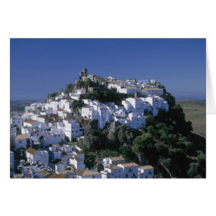 Weißes Dorf Casares, Andalusien, Spanien