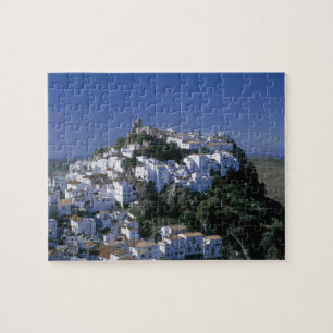 Weißes Dorf Casares, Andalusien, Spanien