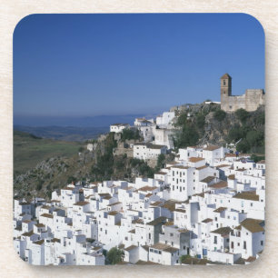 Weißes Dorf Casares, Andalusien, Spanien 2 Getränkeuntersetzer