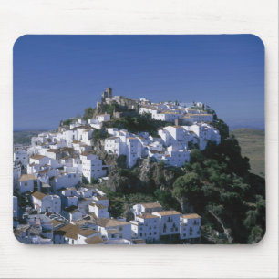 Weißes Dorf Casares, Andalusien, Spanien Mousepad