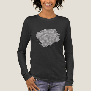 Weißes Echo Tri-Blend Shirt
