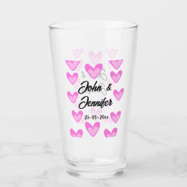 Weißes, einfaches Kleinstschreiben Glas