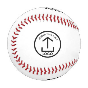 Weißes, einfaches und Berufliches Geschäftslogo Baseball