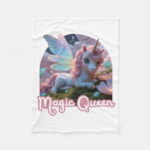 Weißes Einhorn mit Flügeln - Magic Queen