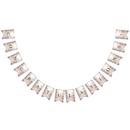 Weißes Elfenbeinbläserei Wimpelkette