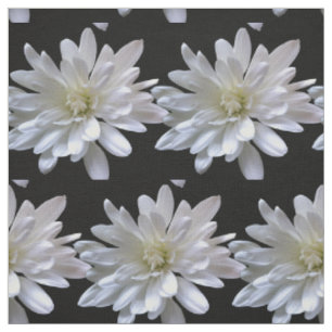 Weißes Farbmuster, weiße Blume Stoff